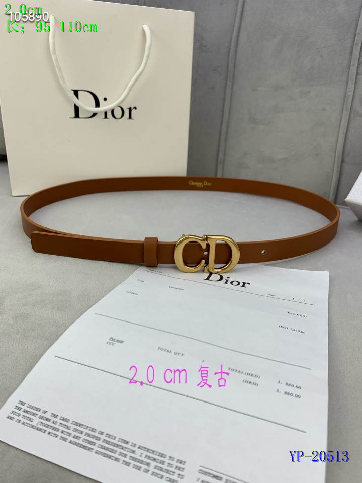 Dior Belts Woman 011